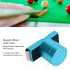 Magnetic Billiard Chalk Holder Aluminium Alloy Round Snooker Cue Chalk Box with Fixed Clip Portable Billiard Accessories