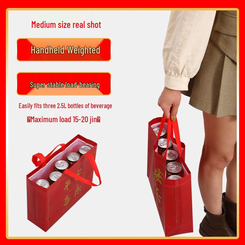 Red Festive Gift Bag