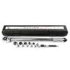 Adjustable Torque Wrench Set 12Inch 38Inch Drive Spanner Kit 28-210N.m Hand Tool Bicycle