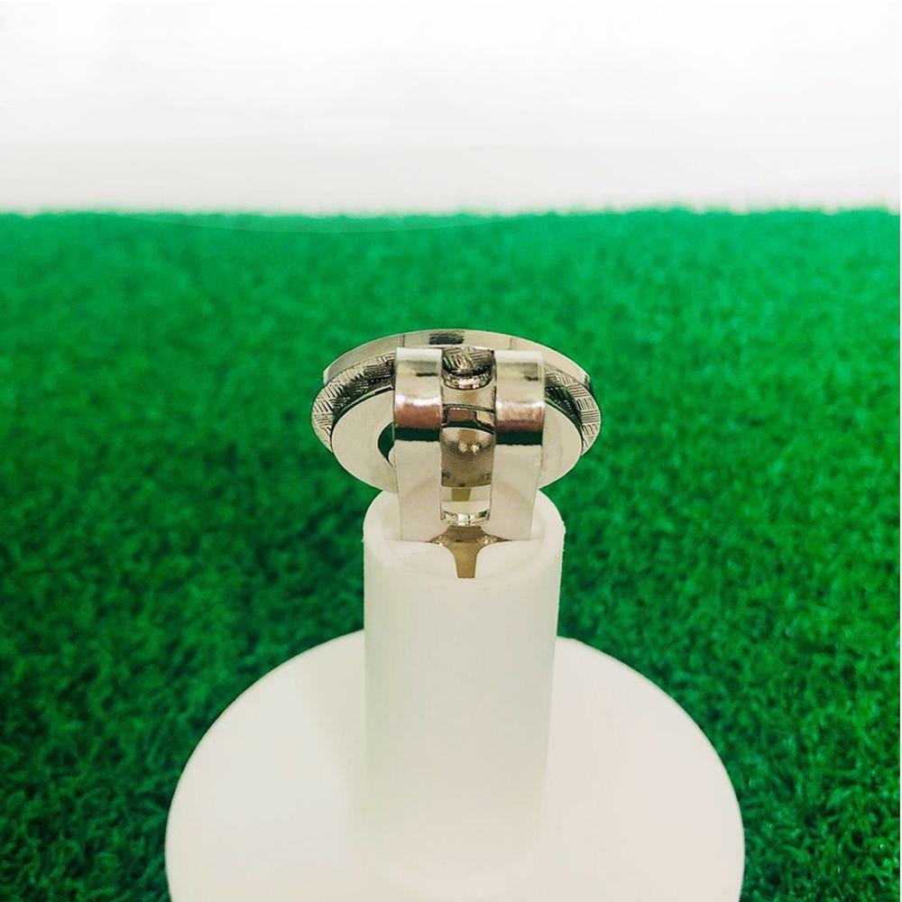 Tiger Pattern Magnetic Cap Clip Golf Ball Marker Tiger Golf Hat Clip Ball Marker Holder