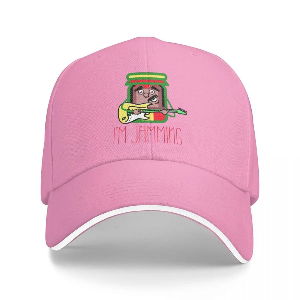 IM JAMMING RASTA MERCH Baseball Cap Unique hats Golf Hat Caps Male Womens