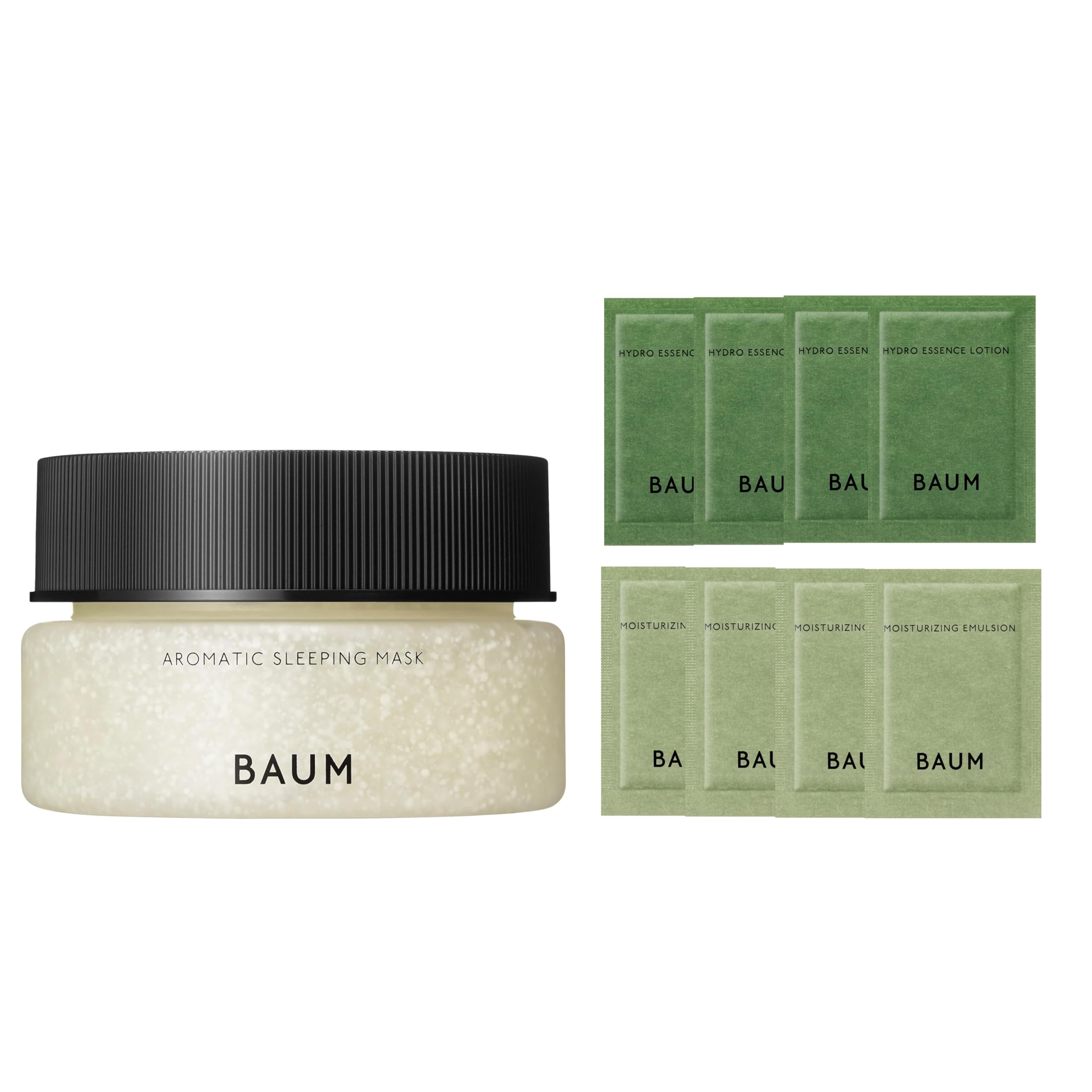 

BAUM Ароматическая ночная маска Рефил Набор для ухода за кожей Маска Древесный аромат Уход за кожей Увлажняющий Наносимый Пакет Спящий Лес Принятие Лесной Ванны Подарок