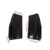 2Pcs Universal Carbon Fiber Car Rear Bumper Protector Rear Diffuser Side Lip & Corner Protector Kit Auto Body Styling Accessory