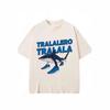 Tralalero Tralala Fun Shark T-Shirt Gift Ladies Fashion Gothic Vintage T-Shirt Casual T-Shirt