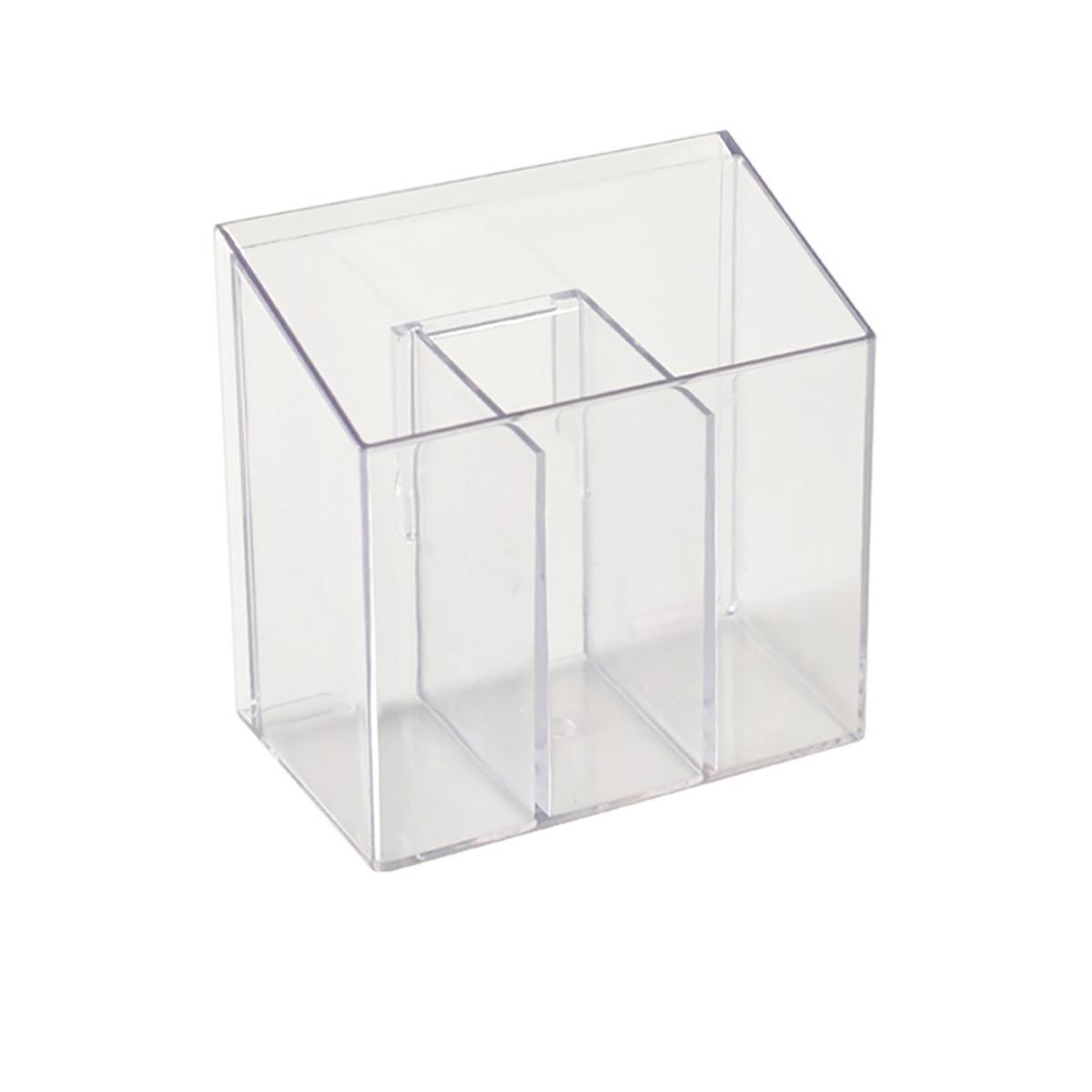 

Clear Acrylic Cutlery Organizer Box Kitchen Countertop Silverware Holder Plastic Storage Acrylic Straw Holder, Straw organizer