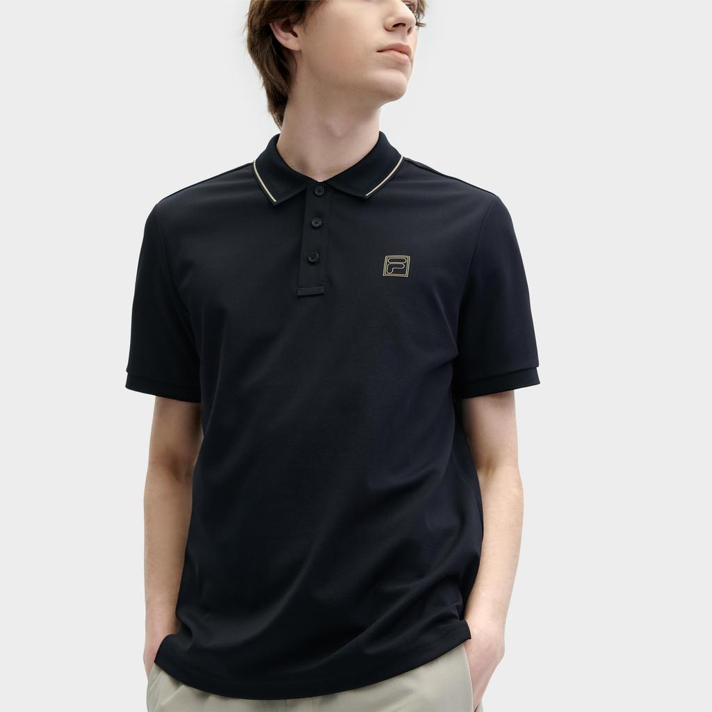 New FILA HERITAGE Polo Shirt Men's Legend Blue F11M428119FNV
