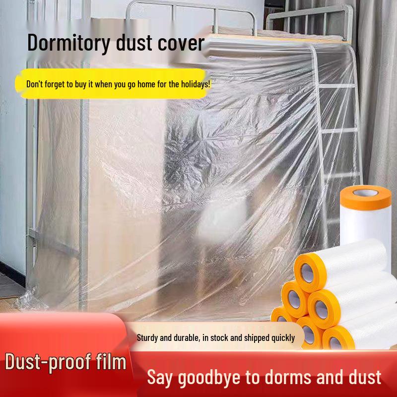 

Одноразовая пылезащитная пленка для мебели и постельных принадлежностей 0.3m x 10m (100 rolls)