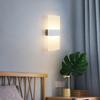 LED Acrylic Wall Light AC85-265V Long Style Living Room Corridor Bedroom 3/6/12W  Bedhead Art Decoration Indoor Wall Lights