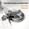 Sewing Machine Round Magnetic Seam Guide With Side Guard Press Straight Line Presser Anti-Curling Sewing Adjustable Accessories