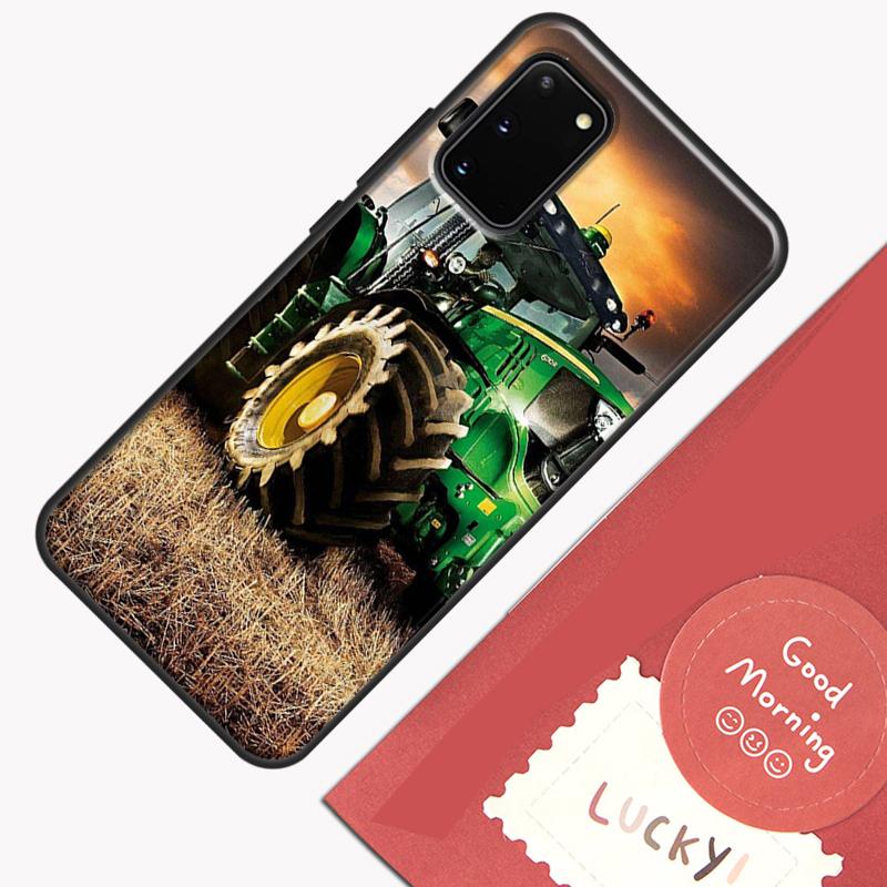 Farm Tractor Phone Case For Samsung Galaxy S25 S26 Ultra S20 S21 S22 S23 S24 Plus S9 S10 S25 FE Cover Shell