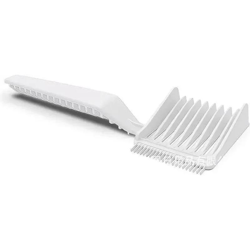 Neu Herren-Haarschneidemaschine Flache Haarkämme Friseursalons Antistatisches Trimmen Kantentrimmen Drücken Schneiden und Kämmen