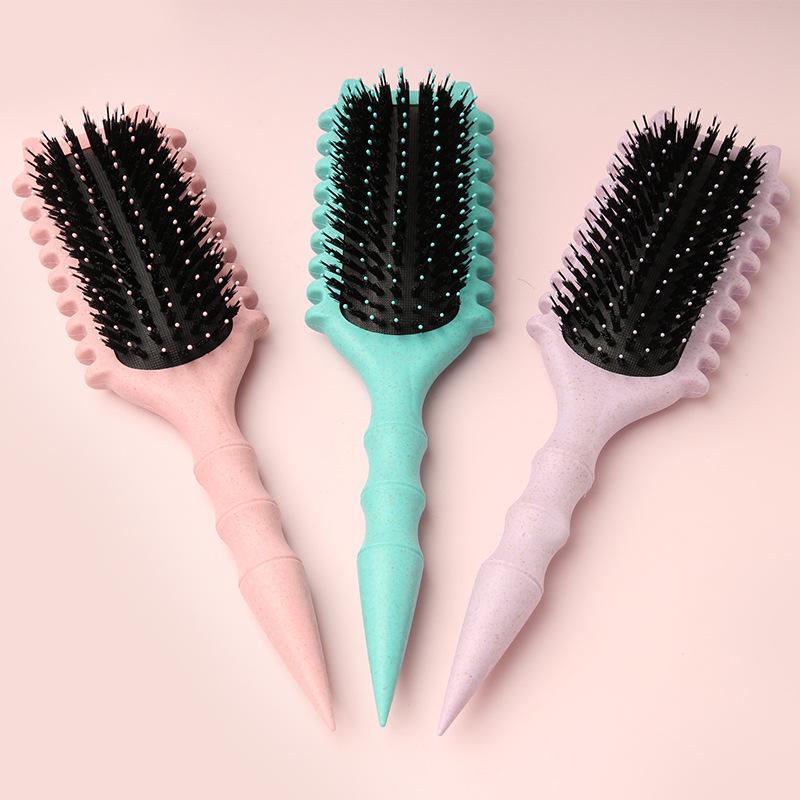 Popular Curl Defining Styling Brush with Cat Ear Tail
