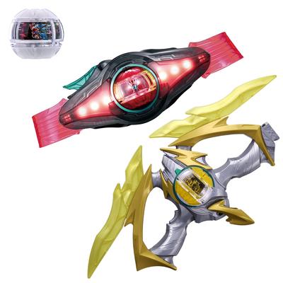 Kamen Rider Zets Cintura di Trasformazione DX Zets Driver Inazuma Blaster Set Speciale Booster Capsule [Bandai] & Gioco di Ruolo (Bonus incluso)