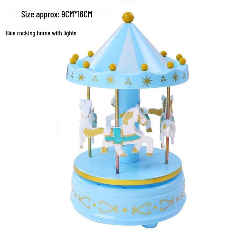 Carosello Musicale Decorazione Torta di Compleanno - Decorazione Feste Fai da Te per Bambini