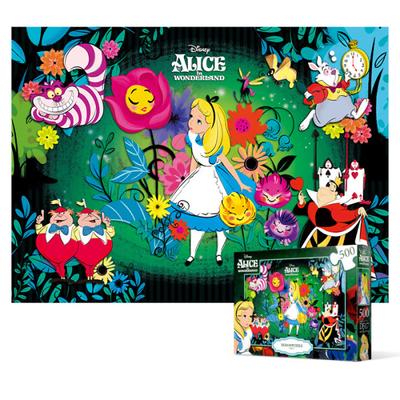Alice im Wunderland Puzzle Disney Animation 500 Teile, beliebtes koreanisches Puzzle