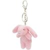 2026 Cute Soft Bunny Plush Keychain Long Ear Rabbit Bag Charm Pendant for Purse Backpack Kids Gift