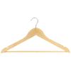 Wooden Hanging Rotating Clothes Hanger for Wardrobe