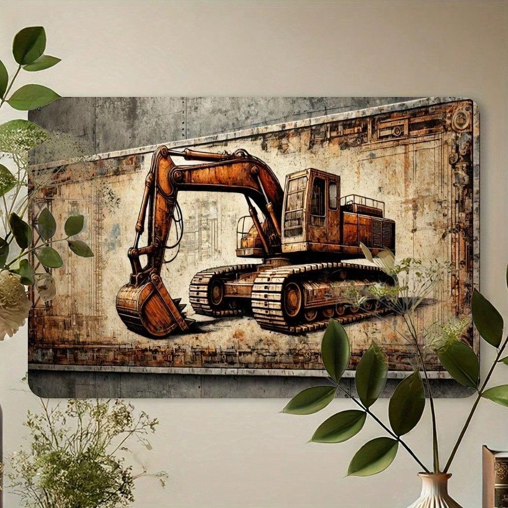 

Vintage Metal Tin Sign Wall Art Decor 20x30cm Handmade Iron Painting Home Decoration 20x30cm Retro Iron Sheet Artwork Wall Hanging 20x30cm