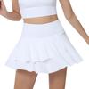 Women's Multi-Sport Skort: Double Layer for Tennis, Badminton, Running, Yoga, Golf, and Fitness.
