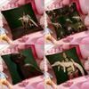 D-Doechi Rapper Cushion Cover Pattern Printed Pillowcase for Living Room Sofa Cushion Cover & Bedroom Decor
