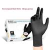 Food Grade Disposable Nitrile Gloves - Waterproof & Oil-proof for Catering, Home, Beauty, Hairdressing, Nail Art, Tattoo