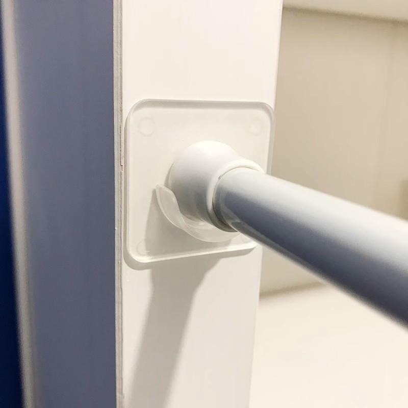 Bohrfreie Multifunktionale Teleskopstange für Duschen, Vorhänge, Wäschetrocknen und Kleiderschränke