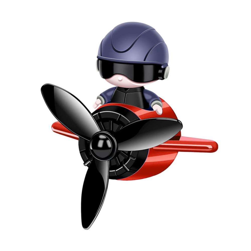 Propellerduft für Klimaanlagen, universeller Auto-Lufterfrischer-Diffusor mit automatisch rotierendem Propeller-Entlüftungsclip, einfach für den Duft