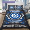 Sport Icon Custom Name Pattern Bedding Quilt Set Quilt Cover Pillowcase Home Birthday Gift(1 * duvet cover + 2 * pillowcase, without core)