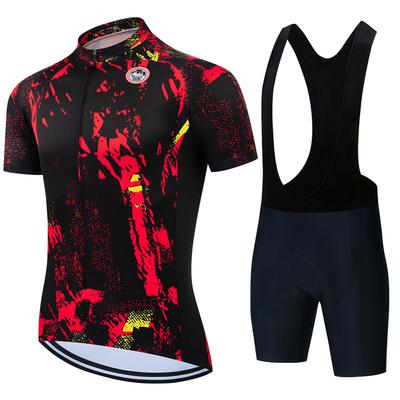 Pro Team   Men's Summer Bike Mountain Uniform Ropa Ciclismo Maillot Hombre Bicycle Clothing  Summer Breathable Cycling Suit Set