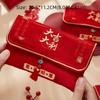 Traditional New Year Chinese Red Envelope Chinese Year CNY Packet Envelopes Cloth Blessing Chinese Lucky Money Bag