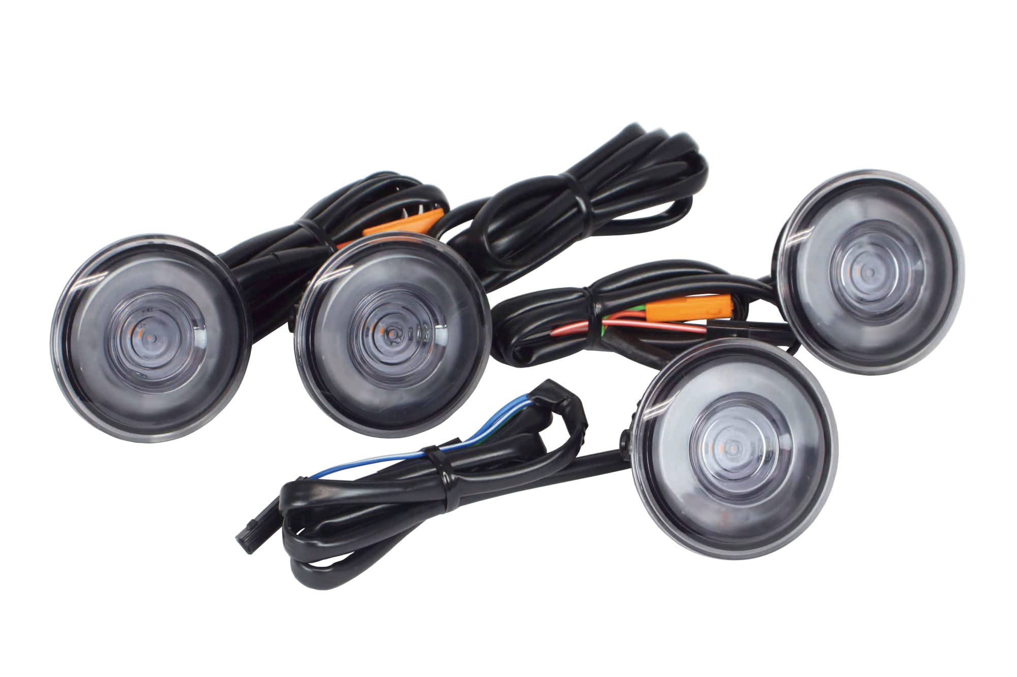 Special Parts Takegawa LED Turn Signal Unit of for Rebel 250 (Smoke Lens/Set 4) (MC49)/500 (PC60)/CL250 (MC57) 05-08-0602