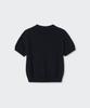 MUSINSA STANDARD WOMAN Women'S Washable Supima Cotton Knitted Polo Shirt [Black]