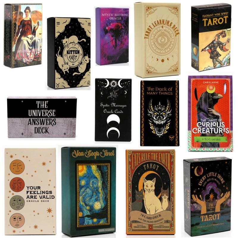 English Tarot Oracle Card Deck Game