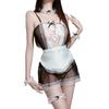 Sexy Lace Maid Role Play Women Intimate Lingerie Costume