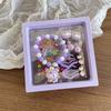Mermaid Children'S Bracelet Cute Shell Painless Ear Clip Mermaid Princess Hair Tie Set Gift Box