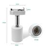 Abishion E26 Base Adapter for Ceiling Hooks, Light Bulb Socket, Easy Installation, Adjustable Angle, Compatible with Hook-type Lights (1 White Piece