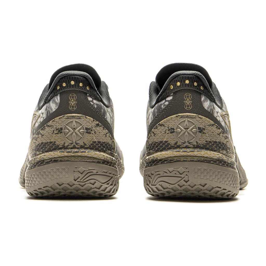 Li Ning Blade 5 Basketball Shoes Men's Low top Green Gray ABAV039-7