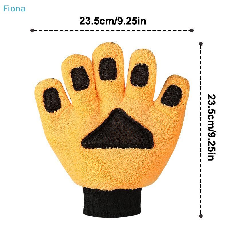 5-Finger Car Washing Glove Double-Faced Coral Velvet Auto Cleaning Mitt Scratch-Free Ultra-Soft Car Detailing Wash Gloves