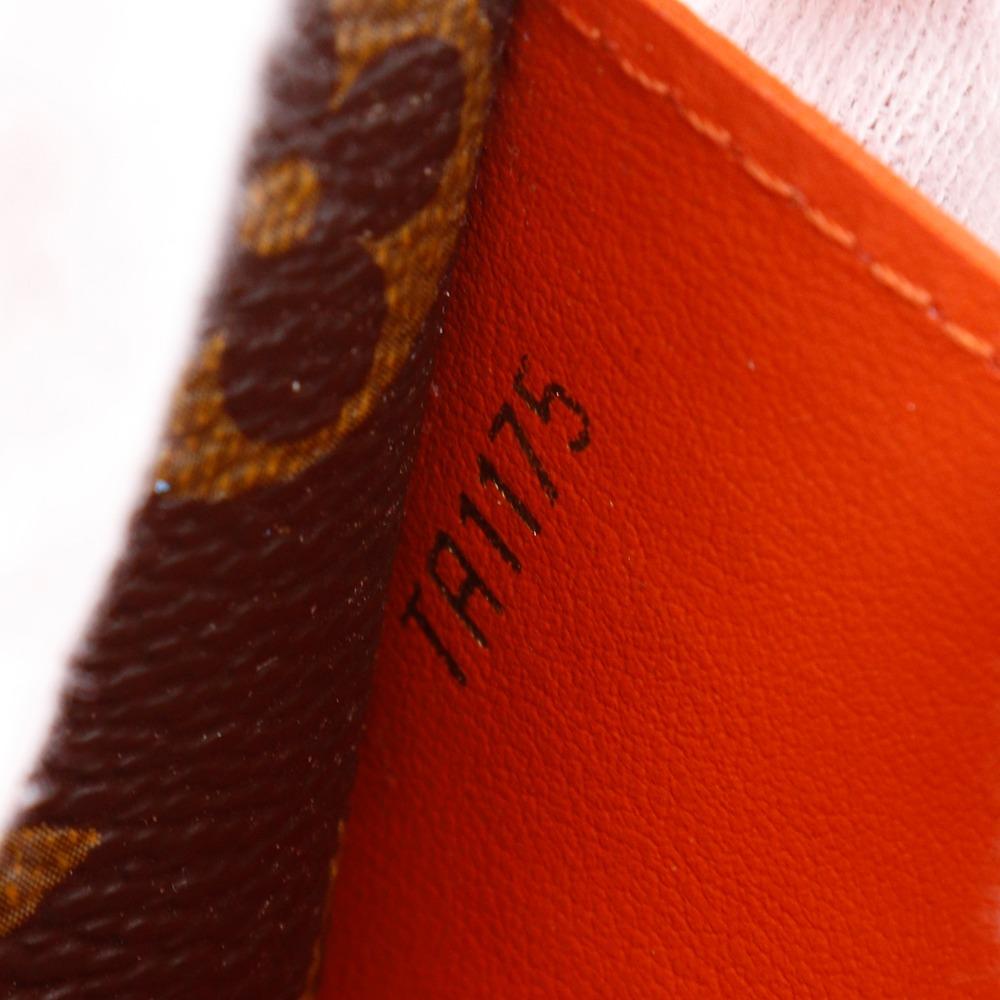 LOUIS VUITTON Emily Purse M62011 Brown / orange Monogram canvas Women Used