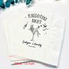 Custom 20Pcs Cocktail Napkins Halloween Napkins Halloween Table Decor Wedding Bachelorette Party Luncheon Dinner Paper Napkins