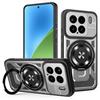 For Xiaomi 15 Magnetic Case Rotating Kickstand TPU+PC Phone Cover