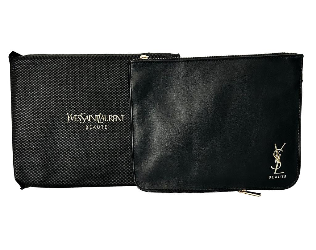 Yves Saint Laurent Original Pouch with Gusset, Black