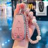 Tpu Auto Smart Key Fob Case Cover Mount Housing Chain Women'S Remote Fit For Changan Eado Plus Cs75Plus Ultra Uni-K Uni-T Univ Uniz X7 Plus