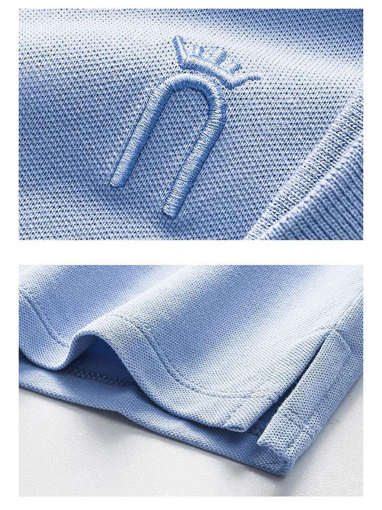 2025 Sommer Damen Stretch Basic Polokragen T-Shirt