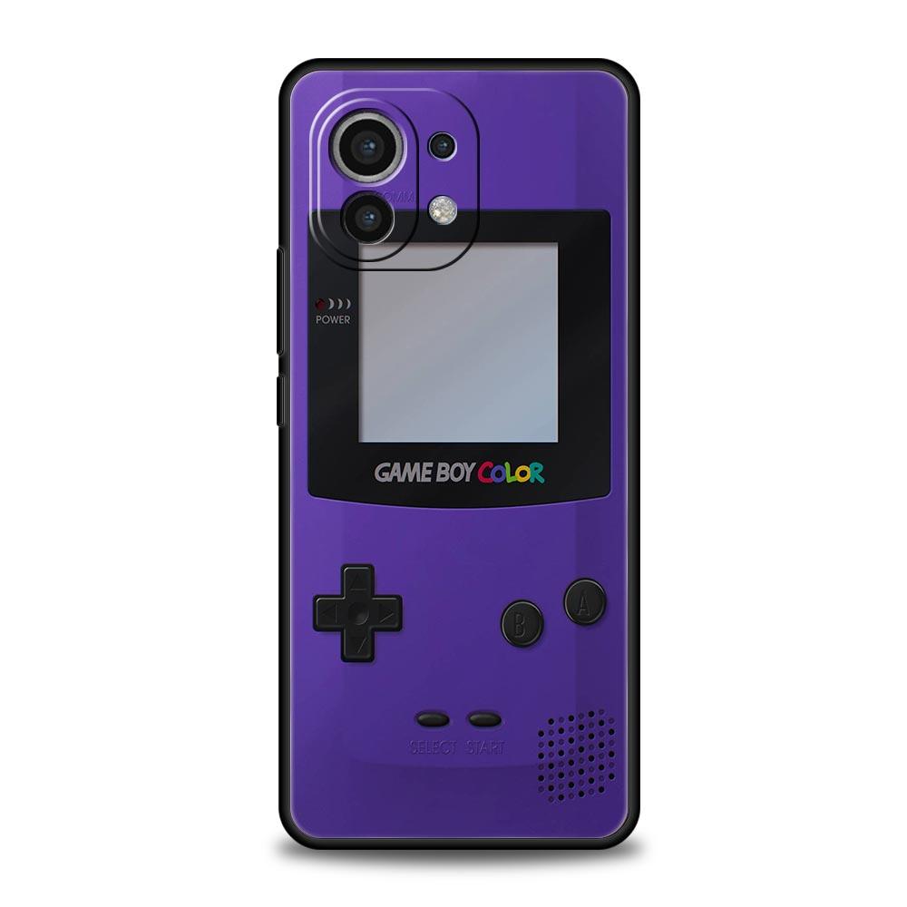 Gameboy Boy Oyunu Lüks Telefon Kılıfı Xiaomi 14 13T 12T Pro 12 13 11 Ultra Mi Note 10 Lite 10T 5G 11X Pro 11T 11i 9T Yumuşak Kapak