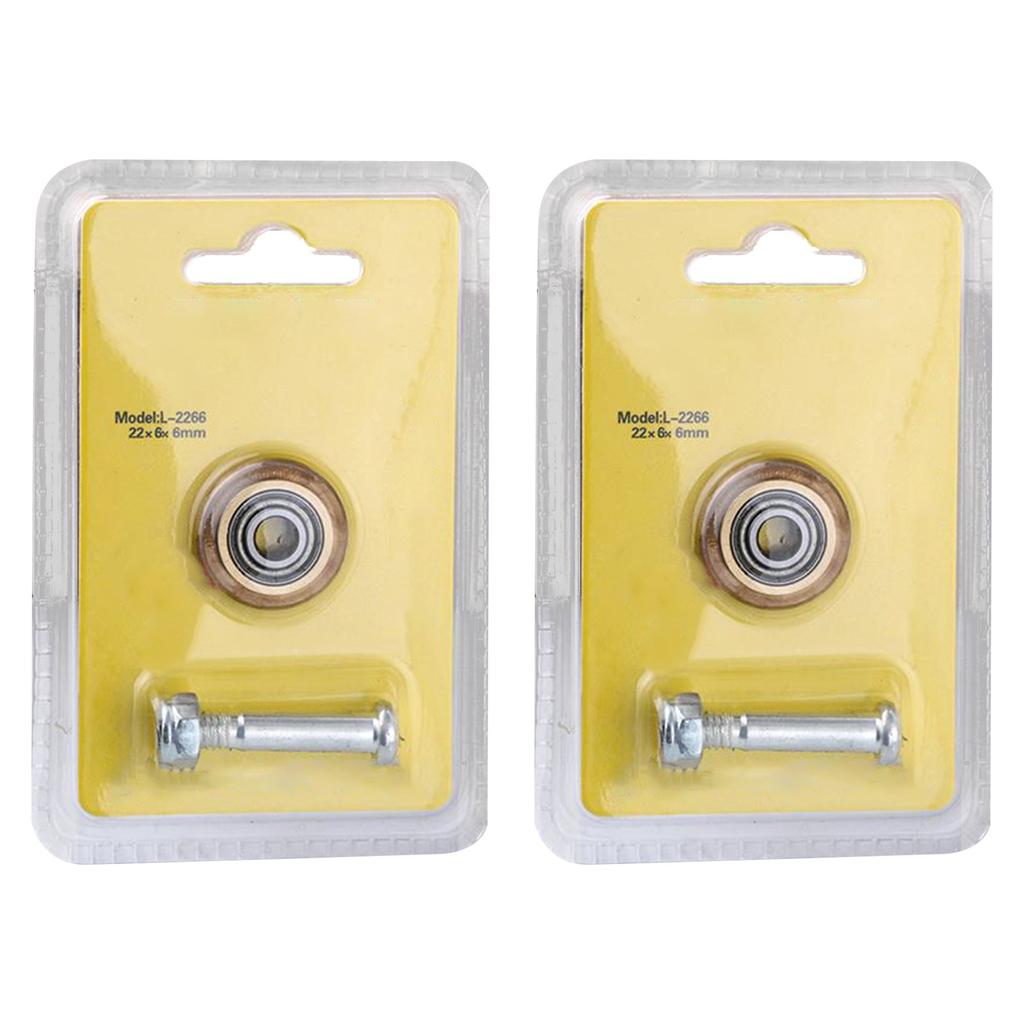 22*6*6mm Bearing Cutter Wheel Ceramic Cutting High Wear-resistant