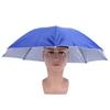 Adult Umbrella Hat Waterproof Foldable Sun Hat Headwear for Outdoor Fishing HikingDark Blue