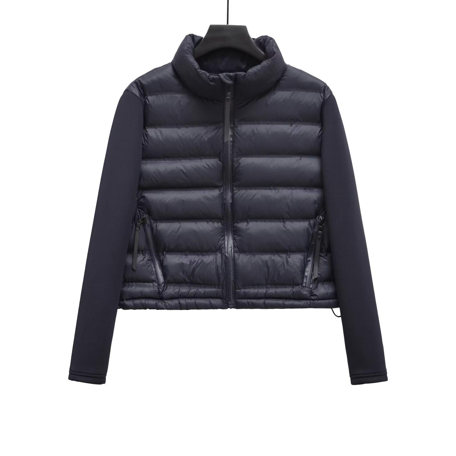 

Осень-зима женская мода однотонная куртка в стиле пэчворк пальто винтажное стоячее лацкан женское шикарное хлопковое пальто S