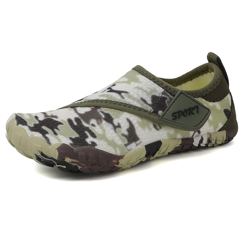 New Yellow Barefoot Sneakers Boys Girls Summer Outdoor Beach Water Shoes Children Fashion HOOK&LOOP Breathable Kids Wading Shoes