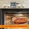 Kitchen Digital Cooking Thermometer Meat Food Temperature for Oven BBQ Grill Timer Function with Probe Heat Meter for Cooking